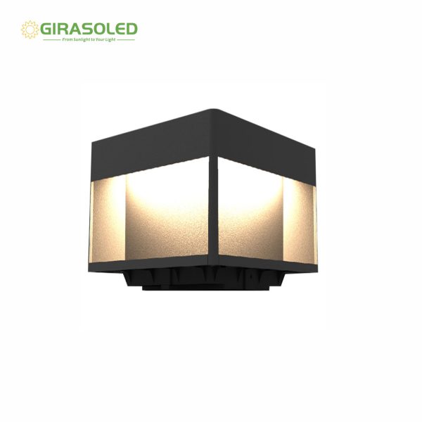 solar cap light, solar garden light, solar gate light, solar doorway light, solar deck light, solar dock light, waterproof solar light, ultra bright, high lumen solar light, warm/cool/ natural white switchable, square post light, solar post cap light, 1W/pc LED chip, Great fashion, off-grid, free of maintance