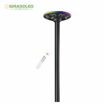 UFO， solar garden light, solar yard light, solar lighting, Solar smart light, waterproof, dust proof, tough weather resistance, IP65, RGB decorative ring, ultra bright LEDs. motion sensor control, remote controller
