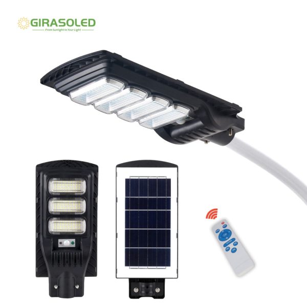Radar sensor, Polycrystalline solar panel, Intelligent remote control, Automated operation, Smart operational modes, Durable construction, Waterproof and heatproof design, solar street light, solar light, road light, solar power, Chinese factory, CE Rohs, solar panel, ultra bright, waterproof, dustproof, IP65, outdoor use, 3 claudy days, LifePO4 battery, free of maintance, wirless and eco-friendly, off-grid, charge free of electricity, Solar-powered