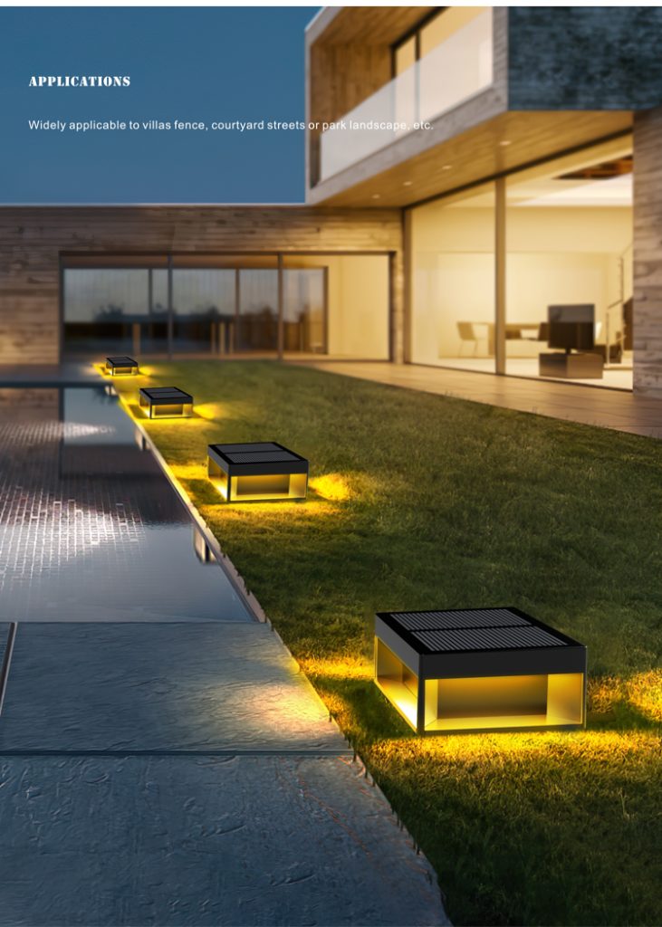 solar cap light, solar garden light, solar gate light, solar doorway light, solar deck light, solar dock light, waterproof solar light, ultra bright, high lumen solar light, warm/cool/ natural white switchable, square post light, solar post cap light, 1W/pc LED chip, Great fashion, off-grid, free of maintance
