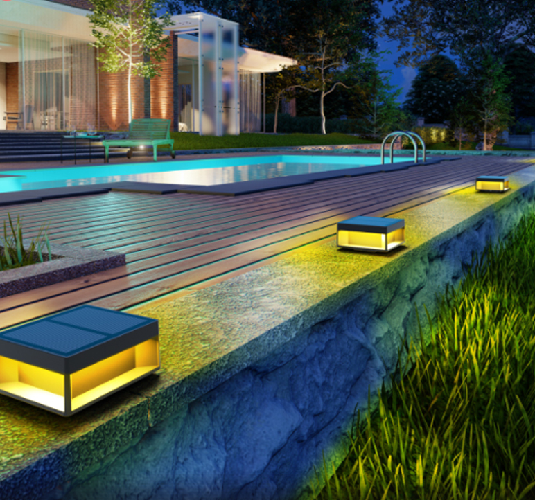 solar cap light, solar garden light, solar gate light, solar doorway light, solar deck light, solar dock light, waterproof solar light, ultra bright, high lumen solar light, warm/cool/ natural white switchable, square post light, solar post cap light, 1W/pc LED chip, Great fashion, off-grid, free of maintance