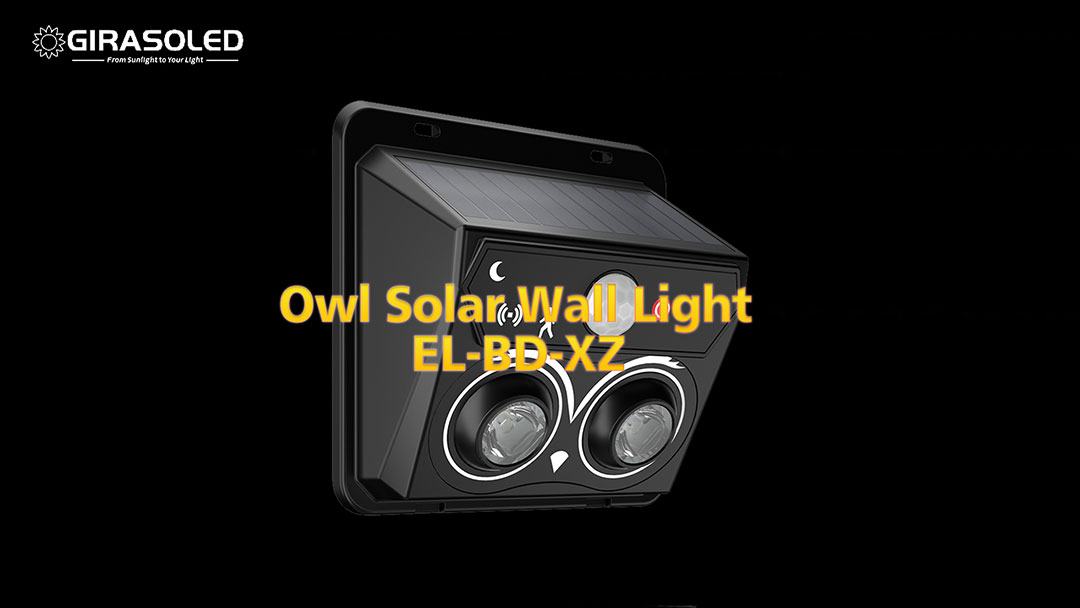 Owl wall light
